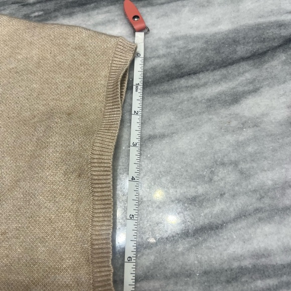 Women’s Entro Beige Cheetah Sweater size large - Picture 7 of 15